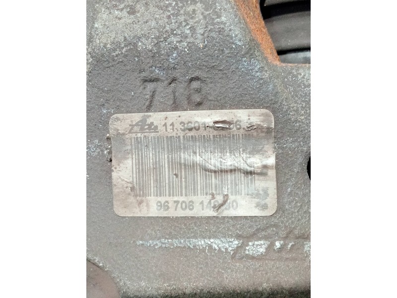 Recambio de pinza freno delantera derecha para citroen berlingo cuadro referencia OEM IAM 9670614080  