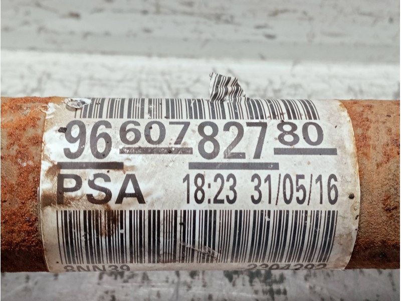 Recambio de transmision delantera izquierda para citroen berlingo cuadro referencia OEM IAM 9660782780  