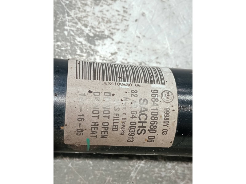 Recambio de amortiguador delantero izquierdo para citroen berlingo cuadro referencia OEM IAM 9684108680 612852B 824904003913