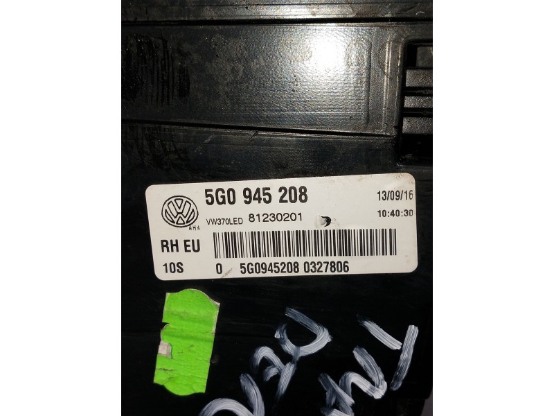 Recambio de piloto trasero derecho para volkswagen golf vii lim. 2.0 tsi referencia OEM IAM 5G0945208  
