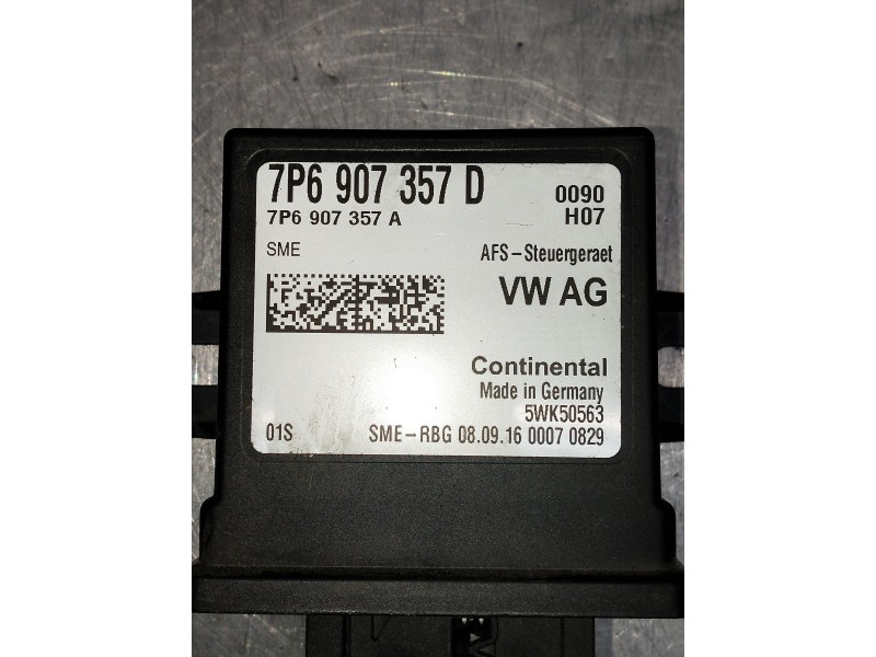 Recambio de modulo electronico para volkswagen golf vii lim. 2.0 tsi referencia OEM IAM 7P6907357D 5WK50563 