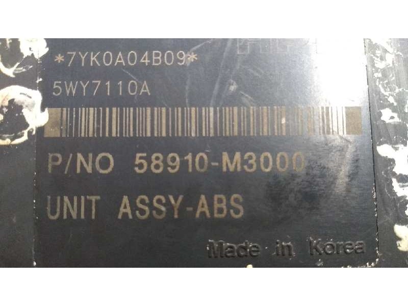 Recambio de abs para hyundai santamo gl referencia OEM IAM 58910M3000 58910M3000 BH60101500