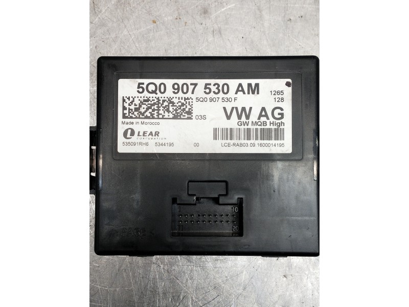 Recambio de modulo electronico para volkswagen golf vii lim. 2.0 tsi referencia OEM IAM 5Q0907530AM  