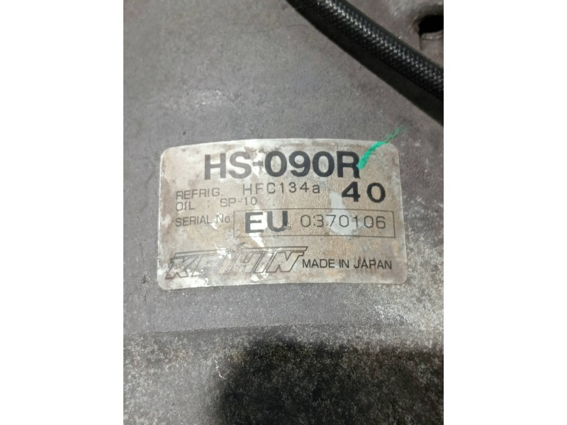 Recambio de compresor aire acondicionado para honda jazz (ge) referencia OEM IAM HS090R  
