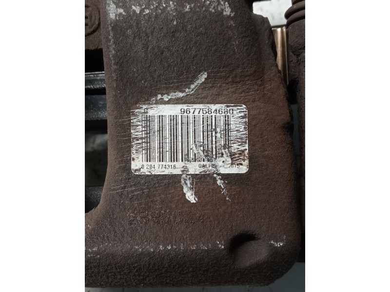 Recambio de pinza freno delantera izquierda para peugeot 2008 (--.2013) referencia OEM IAM 9677584680  