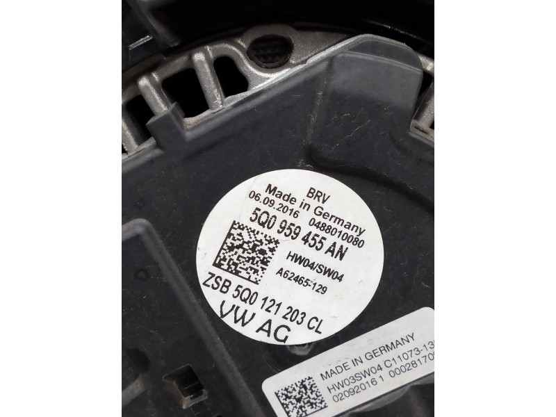 Recambio de electroventilador para volkswagen golf vii lim. 2.0 tsi referencia OEM IAM 5Q0959455AN  