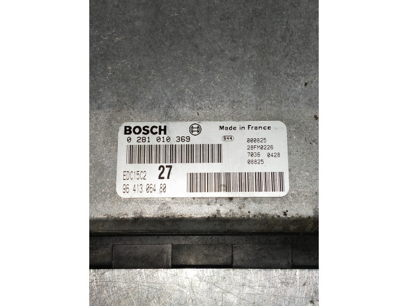 Recambio de centralita motor uce para citroen xsara berlina referencia OEM IAM 0281010369 9641306480 