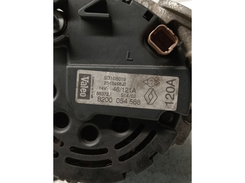 Recambio de alternador para renault scenic (ja..) referencia OEM IAM 8200054588  