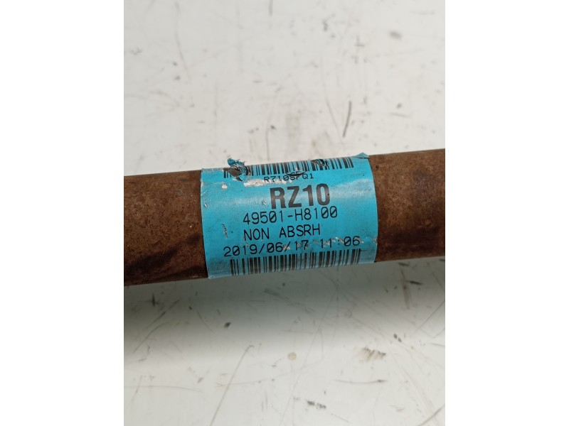 Recambio de transmision delantera derecha para kia rio (yb) referencia OEM IAM 49501H8100  