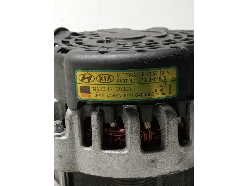 Recambio de alternador para kia rio (yb) referencia OEM IAM 3730004950  