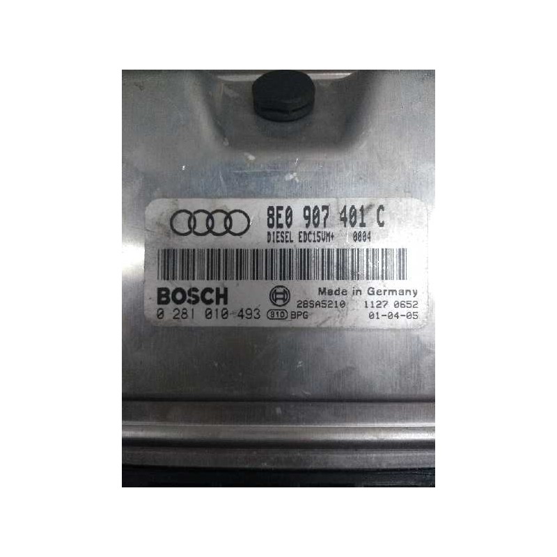Recambio de centralita motor uce para audi a4 berlina (8e) 2.5 tdi quattro (132kw) referencia OEM IAM 0281010493 8E0907401C EDC1