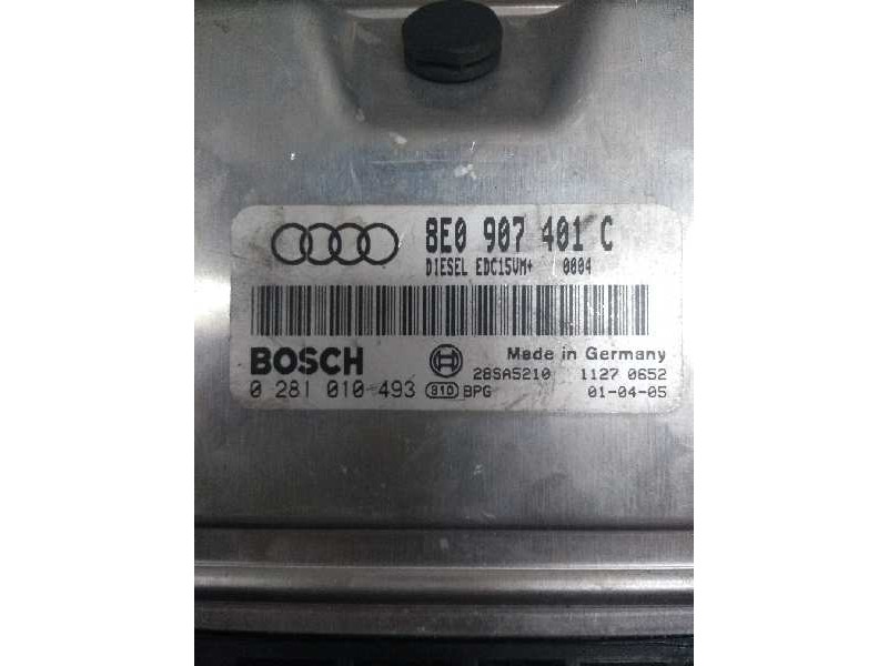 Recambio de centralita motor uce para audi a4 berlina (8e) 2.5 tdi quattro (132kw) referencia OEM IAM 0281010493 8E0907401C EDC1