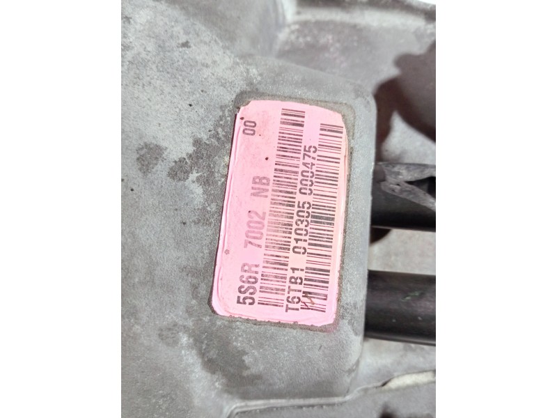 Recambio de caja cambios para ford fusion (cbk) referencia OEM IAM 5S6R7002NB T6TB1 010305000475 5V