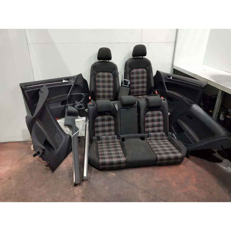 Recambio de juego asientos completo para volkswagen golf vii lim. 2.0 tsi referencia OEM IAM  3P CON TAPIZADOS