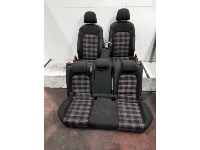 Recambio de juego asientos completo para volkswagen golf vii lim. 2.0 tsi referencia OEM IAM  3P CON TAPIZADOS