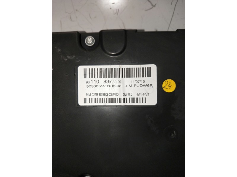 Recambio de cuadro instrumentos para citroen c4 picasso referencia OEM IAM 9811083780 50300552010802 