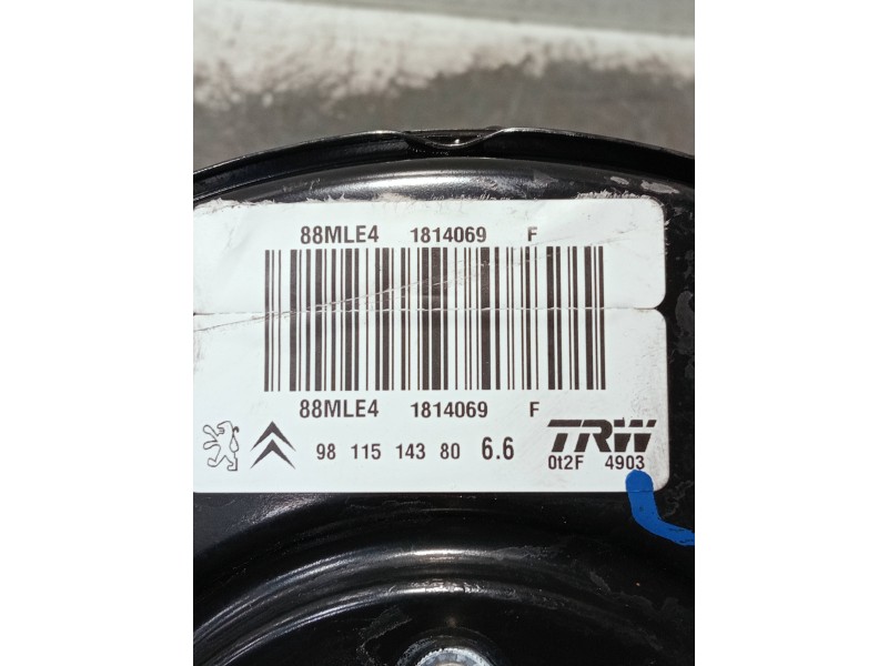 Recambio de servofreno para citroen c4 cactus referencia OEM IAM 9811514380 88MLE4 