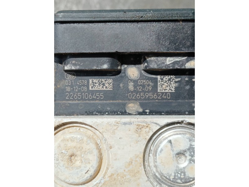 Recambio de abs para citroen c4 cactus referencia OEM IAM 0265956240 9808055980 9827194580