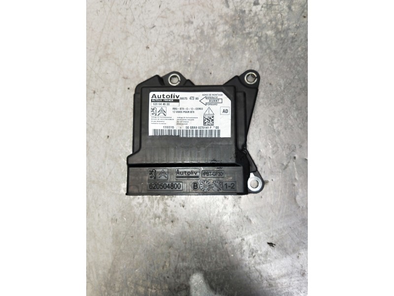 Recambio de kit airbag para citroen c4 picasso referencia OEM IAM 9807547380 620644600 