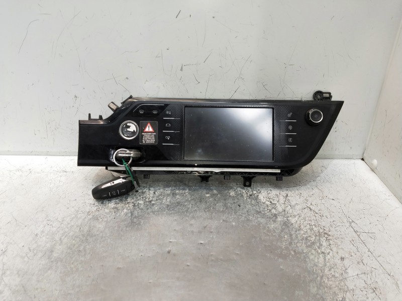 Recambio de pantalla multifuncion para citroen c4 picasso referencia OEM IAM 9812720580  CONMUTADOR DE ARRANQUE