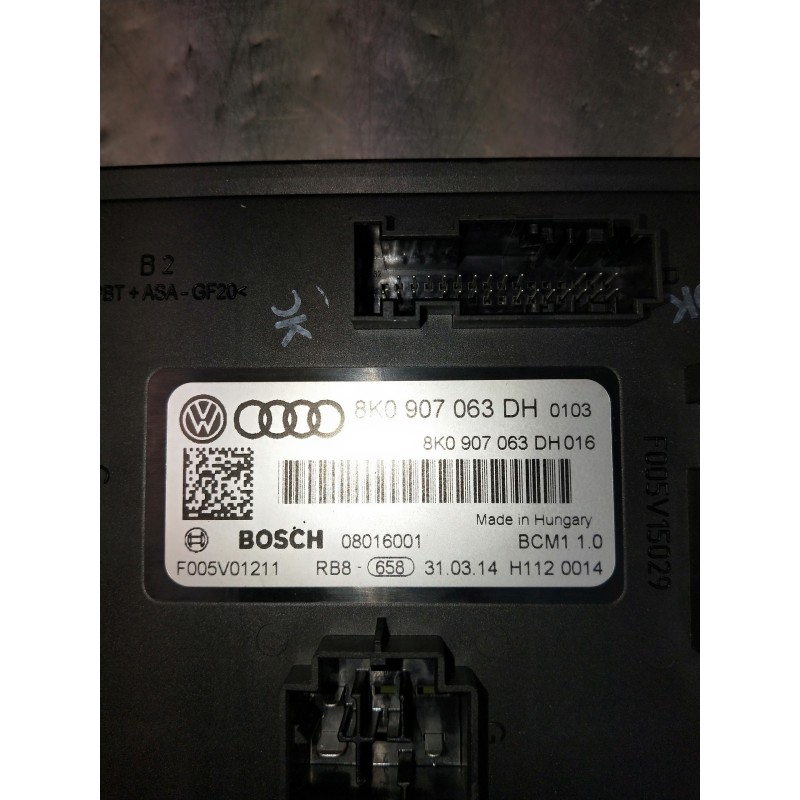 Recambio de modulo electronico para audi a4 avant (8k5) (2008) referencia OEM IAM 8K0907063DH 08016001 F005V01211