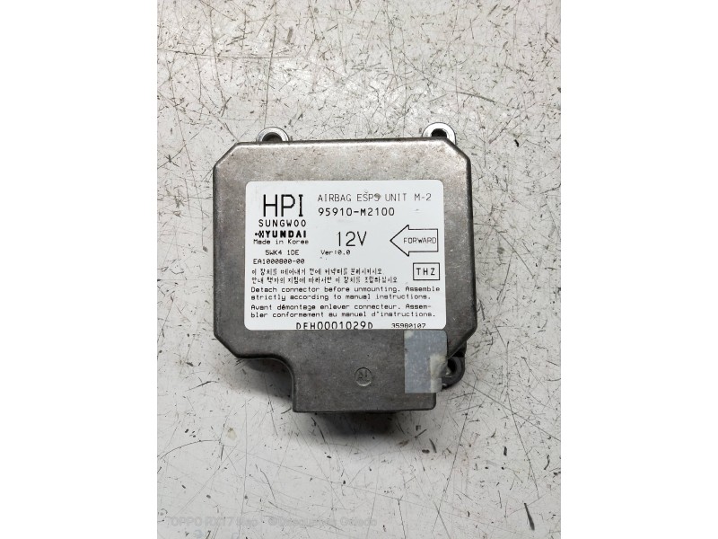 Recambio de centralita airbag para hyundai santamo gl referencia OEM IAM 5WK41DE 95910M2100 