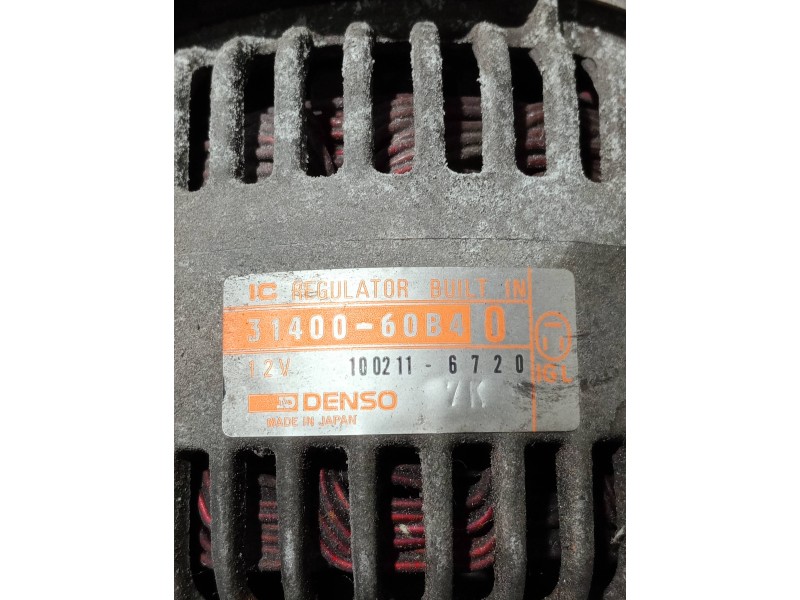 Recambio de alternador para suzuki geo metro referencia OEM IAM 3140060B40 1002116720 