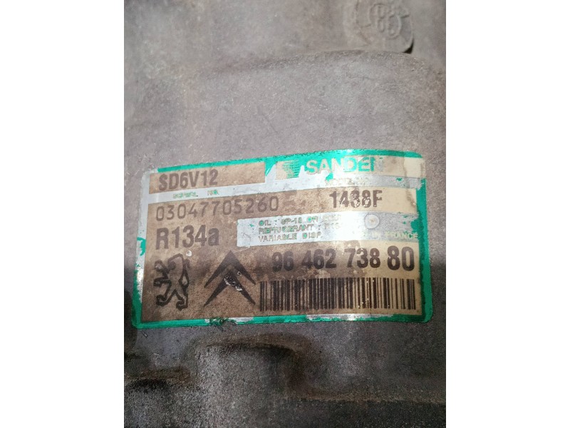 Recambio de compresor aire acondicionado para citroen xsara coupe referencia OEM IAM 9646273880  