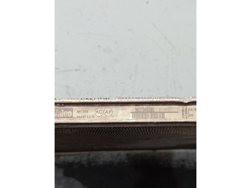 Recambio de radiador agua para citroen xsara coupe referencia OEM IAM 9637040280 868873J 