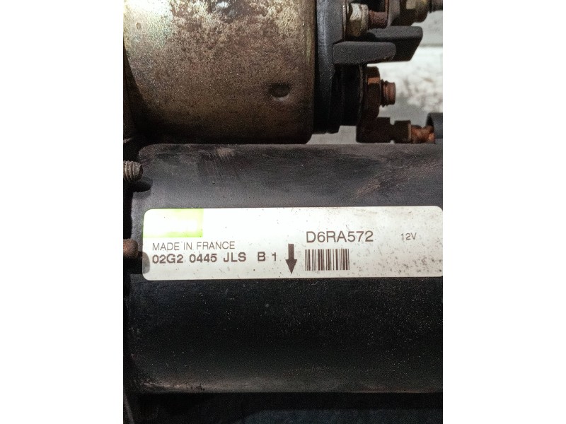 Recambio de motor arranque para citroen xsara coupe referencia OEM IAM D6RA572  