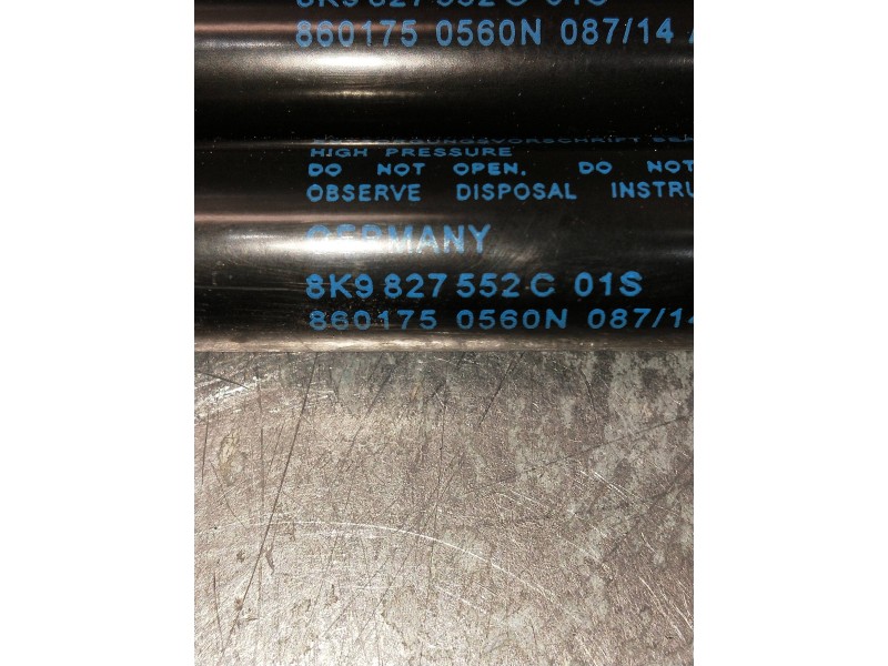 Recambio de amortiguadores maletero / porton para audi a4 avant (8k5) (2008) referencia OEM IAM 8K9827552C 8601750560N 