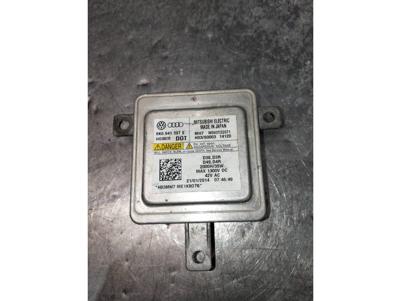 Recambio de centralita faros xenon para audi a4 avant (8k5) (2008) referencia OEM IAM 8K0941597E W003T2271 04530070