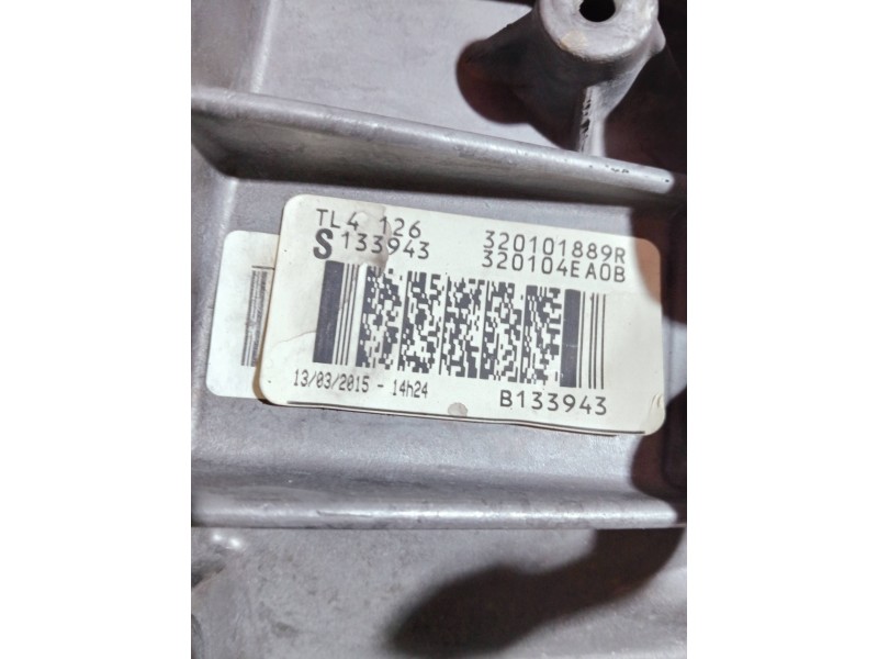 Recambio de caja cambios para nissan qashqai (j11) referencia OEM IAM TL4126 B133943 6V