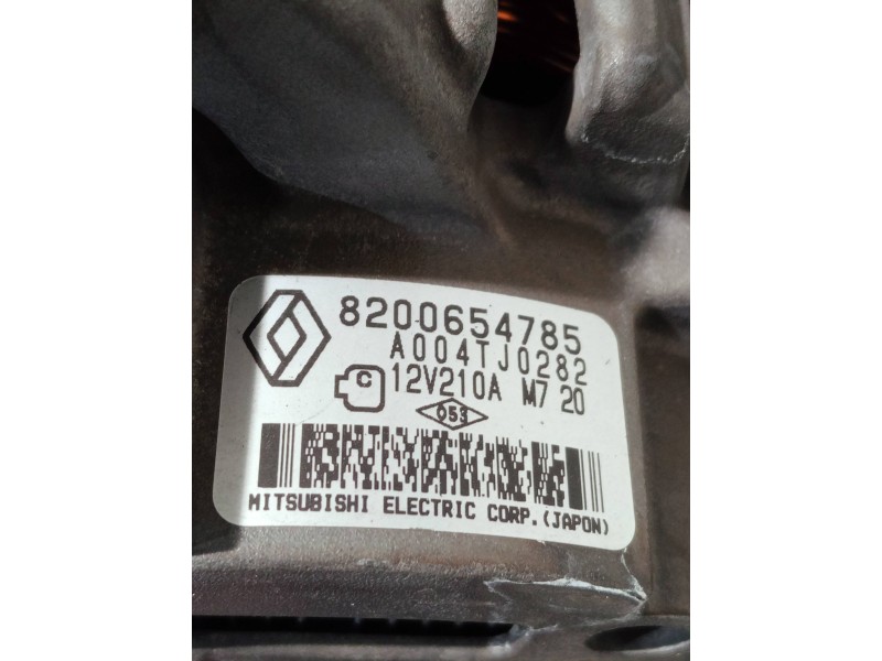Recambio de alternador para renault laguna iii 2.0 dci referencia OEM IAM 8200654785 A004TJ0282 