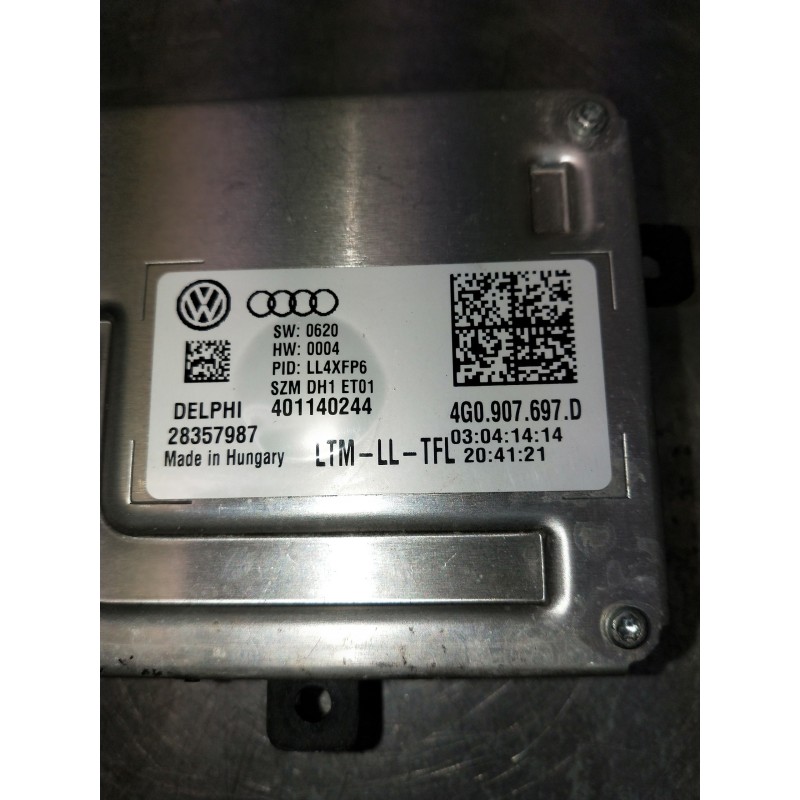 Recambio de centralita faros xenon para audi a4 avant (8k5) (2008) referencia OEM IAM 4G0907697D 401140244 28357987