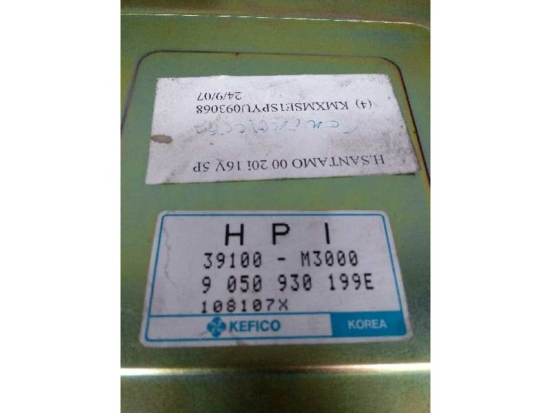 Recambio de centralita motor uce para hyundai santamo gl referencia OEM IAM 39100M3000 9050930199E 