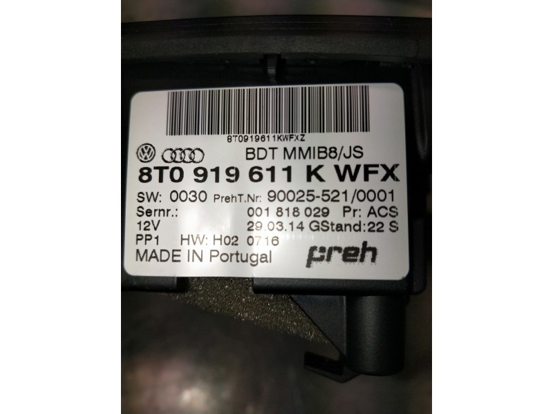 Recambio de mando multifuncion para audi a4 avant (8k5) (2008) referencia OEM IAM 8T0919611K 001818029 