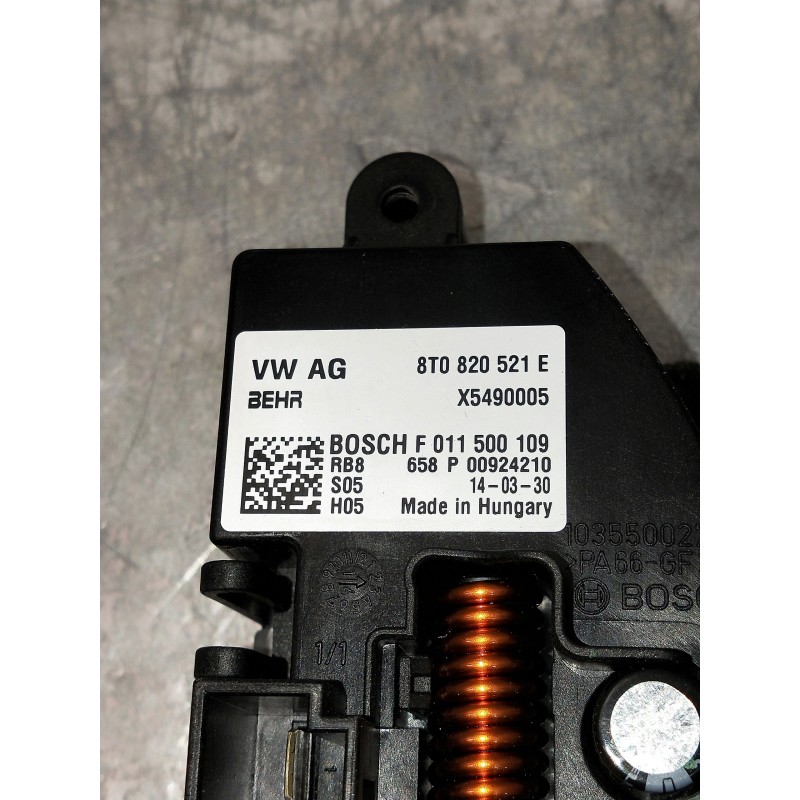 Recambio de resistencia calefaccion para audi a4 avant (8k5) (2008) referencia OEM IAM 8T0820521E X5490005 F011500109