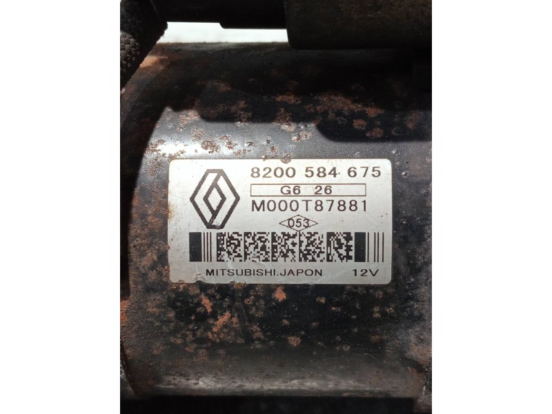 Recambio de motor arranque para renault scenic ii referencia OEM IAM 8200584675 M000T87881 