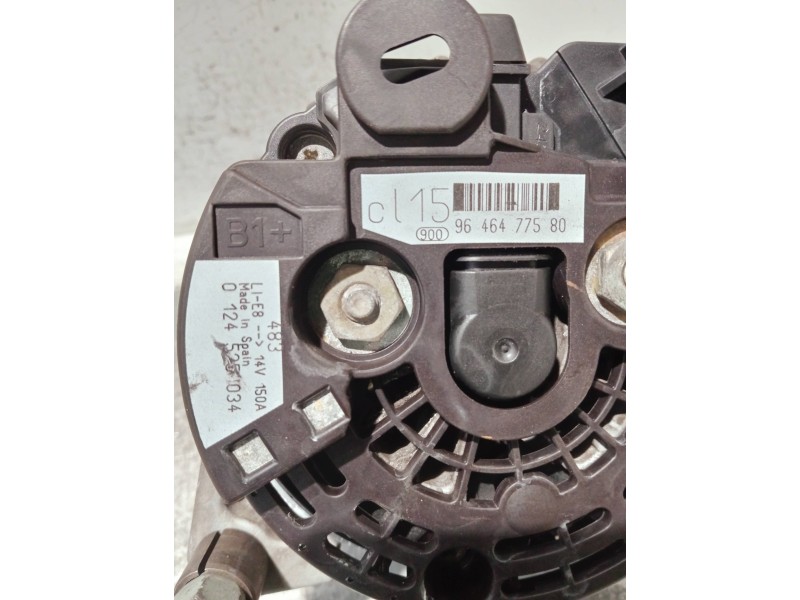 Recambio de alternador para citroen xsara picasso referencia OEM IAM 9646477580 0124525034 