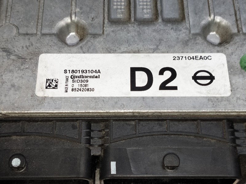 Recambio de centralita motor uce para nissan qashqai (j11) referencia OEM IAM S180193104A  