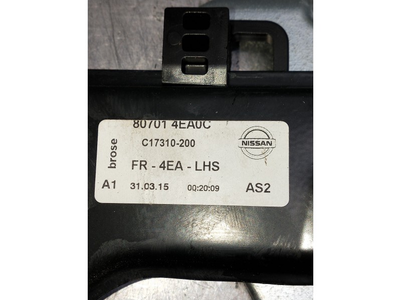 Recambio de elevalunas delantero izquierdo para nissan qashqai (j11) referencia OEM IAM C17310200 807014EA0C 5P
