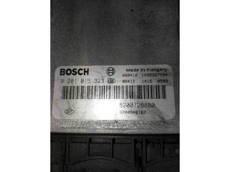 Recambio de centralita motor uce para renault laguna iii 2.0 dci referencia OEM IAM 0281015323 8200726880 8200946162