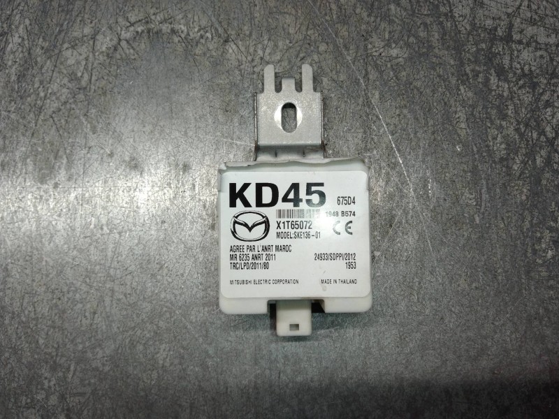 Recambio de modulo electronico para mazda cx-5 2.2 turbodiesel cat referencia OEM IAM KD45675D4 X1T65072 SKE13601