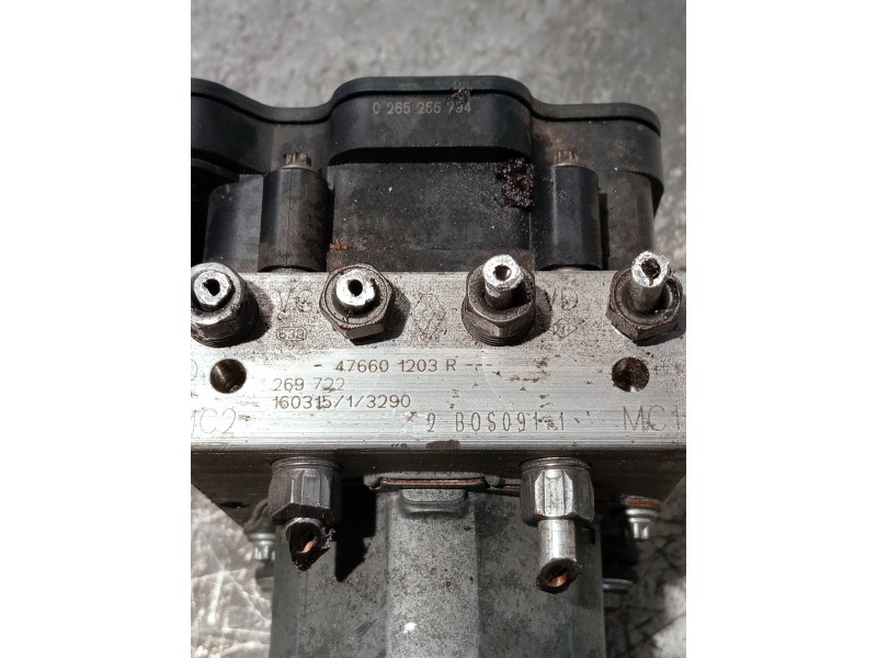 Recambio de abs para renault captur referencia OEM IAM 0265956403 2265106516 476601203R