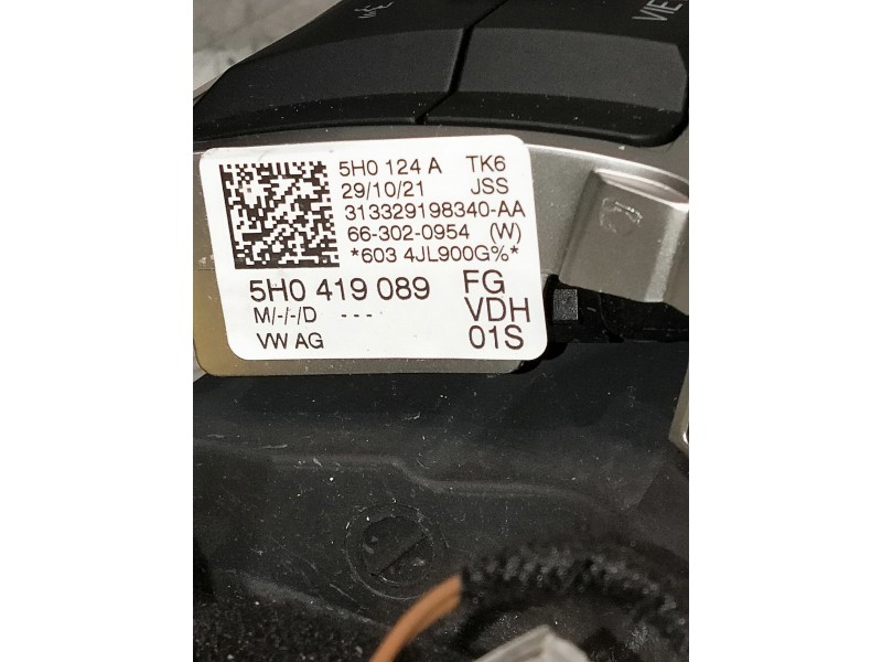 Recambio de volante para volkswagen golf viii lim. (cd1) referencia OEM IAM 5H0419089 663020954 