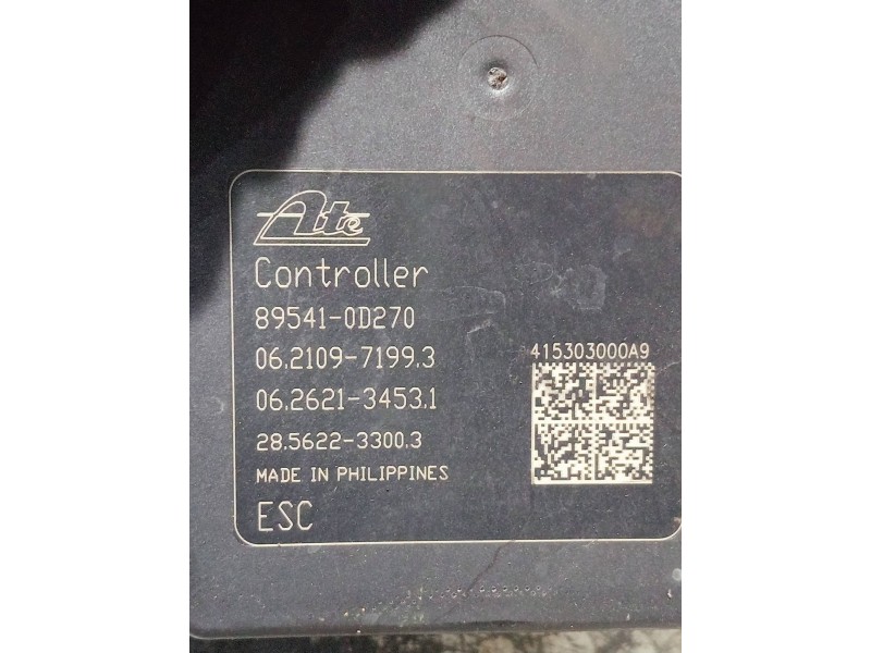 Recambio de abs para toyota yaris 1.3 16v cat referencia OEM IAM 895410D270 445400D030 06210971993