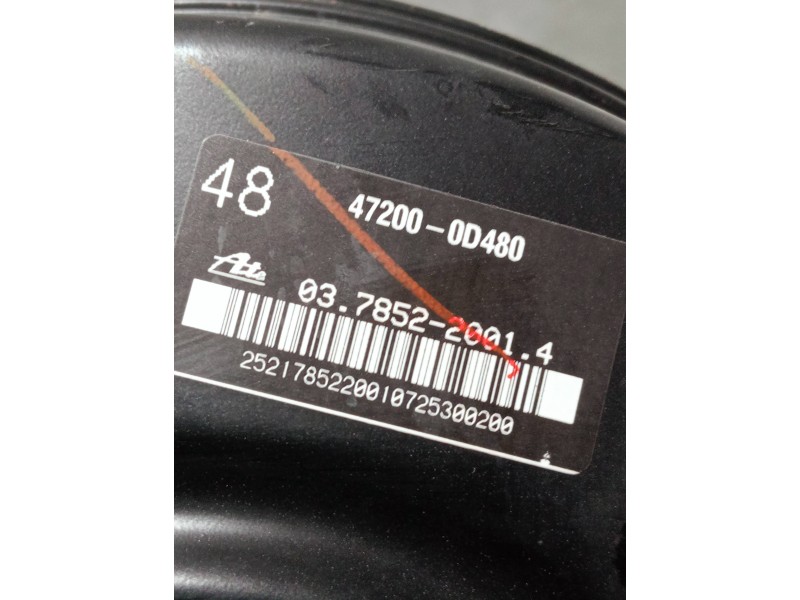 Recambio de servofreno para toyota yaris 1.3 16v cat referencia OEM IAM 472000D480 03785220014 