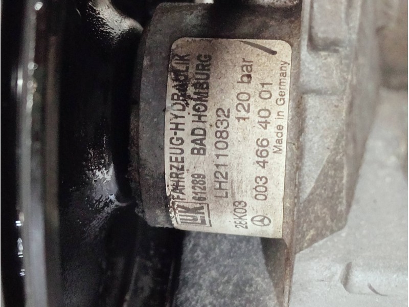 Recambio de bomba direccion para mercedes clase c (w203) berlina referencia OEM IAM 0034664001 LH2110832 61289