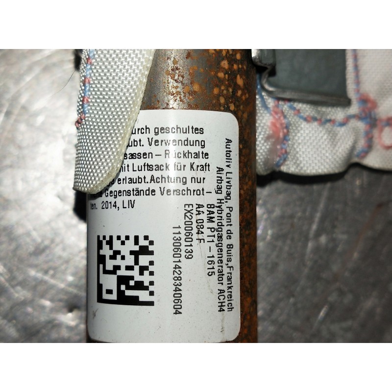 Recambio de airbag cortina delantero derecho para toyota yaris 1.3 16v cat referencia OEM IAM EX20060139 1130601428340604 